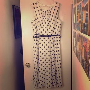 Fun and flirty polka dot dress. Eliza J. 16